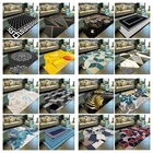 Ковер Mandala в скандинавском стиле для домашнего декора, ковер для гостиной, спальни, коврик для входной двери, украшение для гостиной, коврик для ванной, Детский ковер