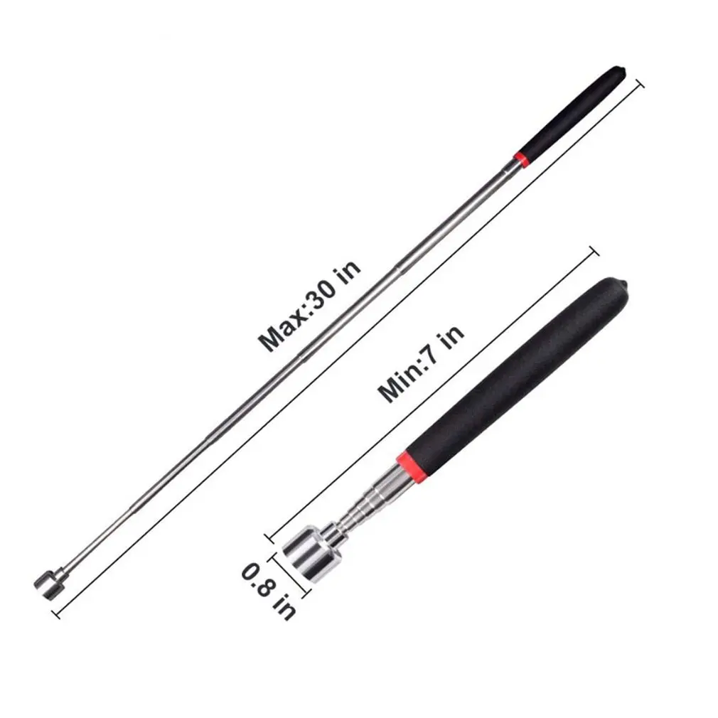 

Magnetic Pick-Up Tools Adjustable Telescopic Grip Extendable Long Reach Pen Handy Tool Picking Up Nuts Magnetic Stick