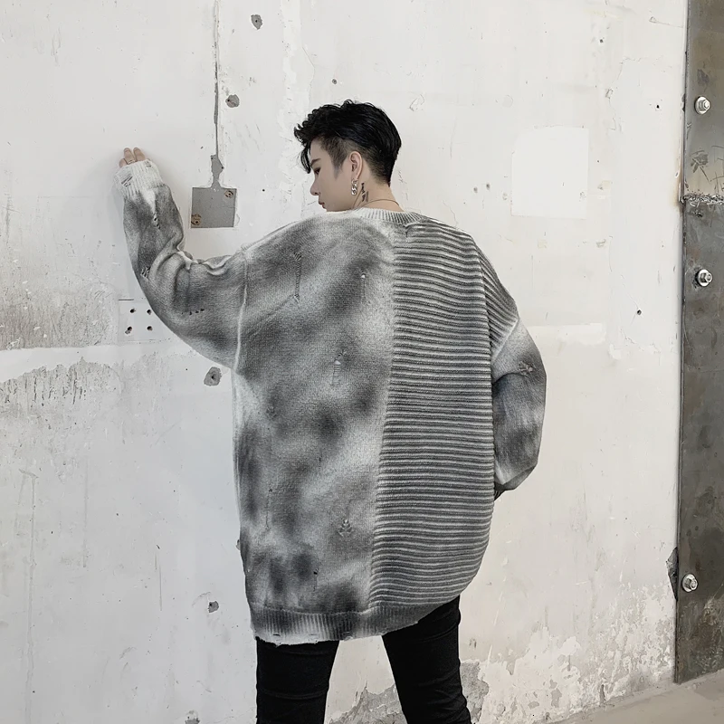 Мужская и женская уличная одежда в стиле хип хоп панк мужской свитер для пары