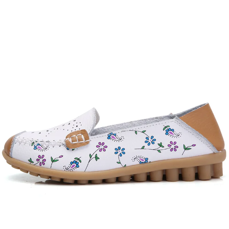 

Women Casual Shoes Walking Ballet Flats Women Nurse Light Woman Slip On Flats Loafers Shoes Chaussure Femme