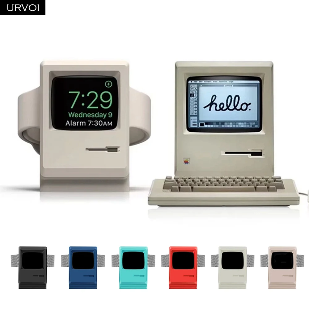 Держатель URVOI для apple watch series 6 SE 5 4 3 2 1 подставка ночная Ремонтный держатель