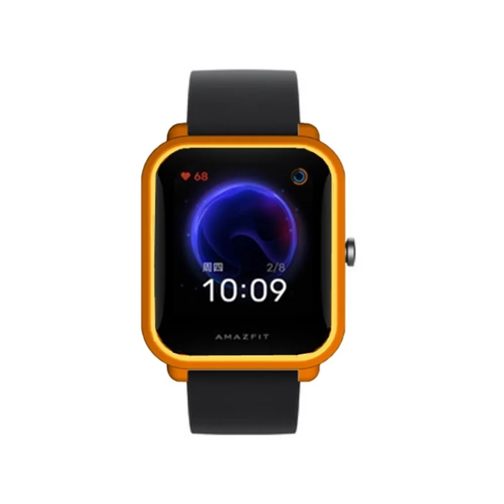 Чехол из ТПУ Для Xiaomi Amazfit Bip U Pro защитный рукав рамка силиконовый чехол бампер для