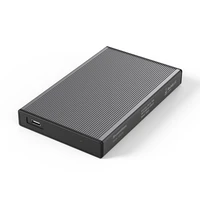 aluminum hdd case 2 5 sata to usb 3 0 hard drive case for ssd disk tool free type c 3 1 case external hdd enclosure