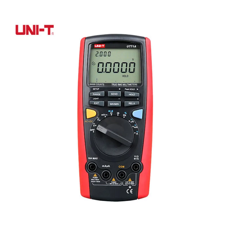 Горячая Распродажа цифровой мультиметр UNI-T UT71A UT71B UT71C ручной измеритель