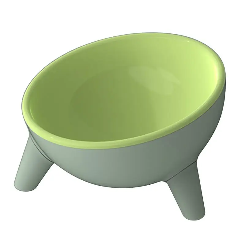 

Slanted Dog Bowl Cat Water Bowl Anti Flip Dog Feeder Dispenser With Stand Drinking Bowls For Dogs Cats Food Bowl Pets Supplies