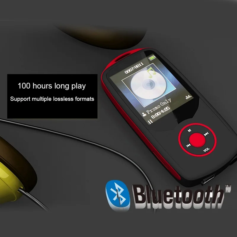 4 ГБ Bluetooth Спортивный MP3 плеер ручка для записи чтения электронных книг просмотра