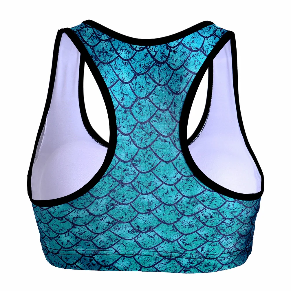 New Green Dinosaur Egg Ring-Free Sports Bra vest with Digital Printing | Женская одежда