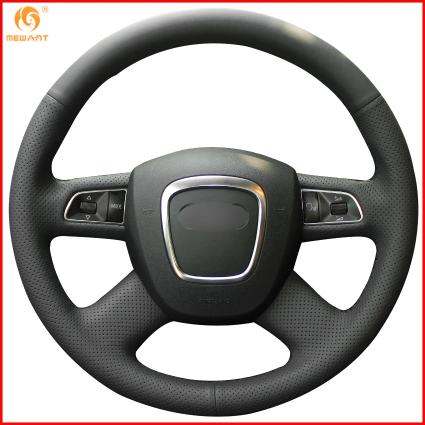 MEWANT черная искусственная кожа фотосессия для Audi Old A4 B7 B8 A6 C6 2004 2011 Q5 2008 2012 Q7 2005