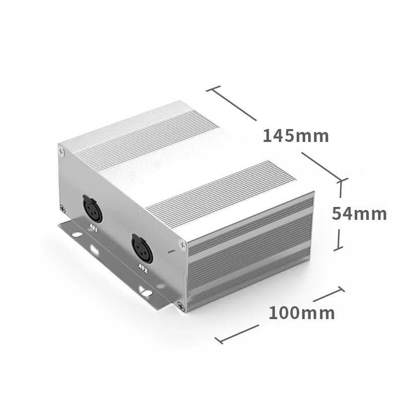 Алюминиевый корпус для электроники Titanate H27