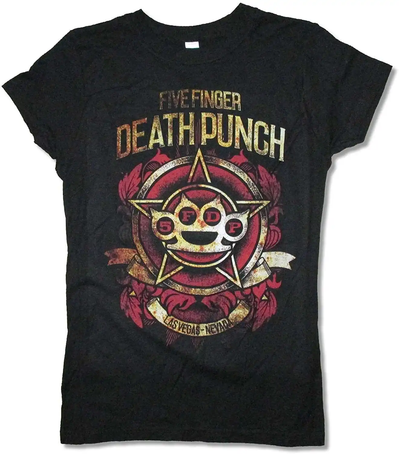 

Camiseta de estrellas para niñas, camiseta negra, 5FDP (XL)