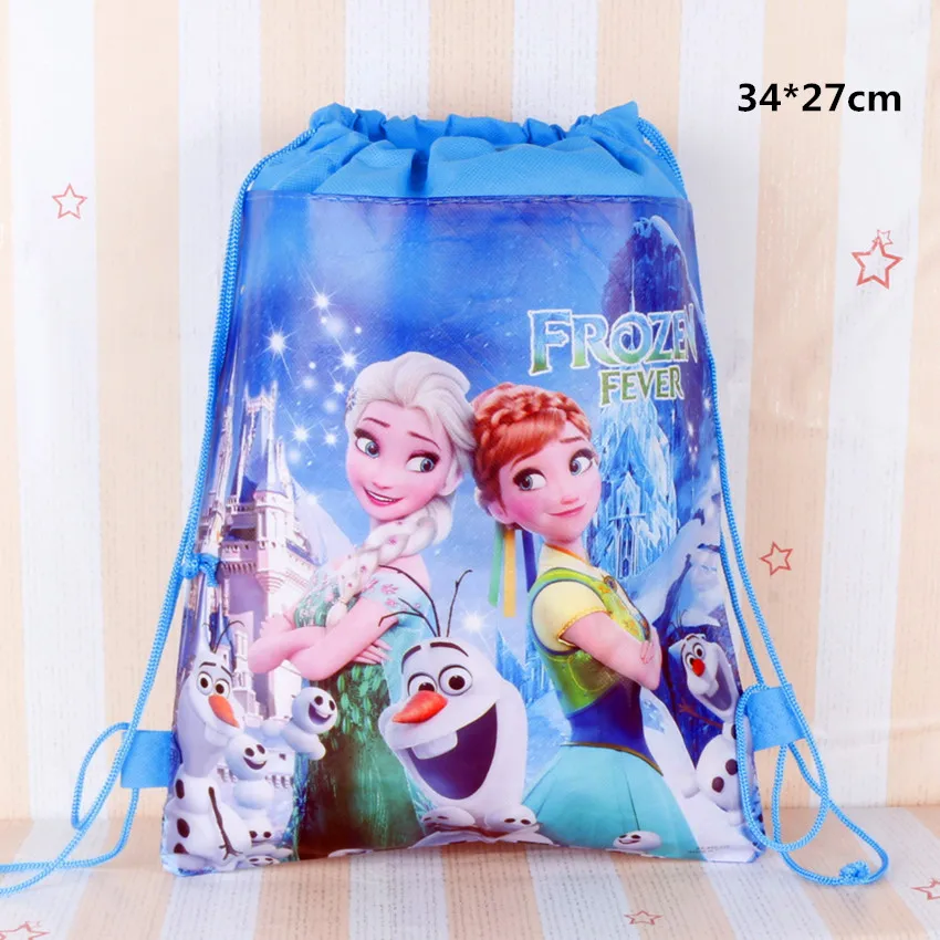 Bag D183-1Pcs Холодное сердце Анна Лиза вечерние принадлежности День Рождения украшения одноразовые столовые приборы набор бумажные тарелки чашки баннер детский душ Декор - Цвет: Bag D183-1Pcs