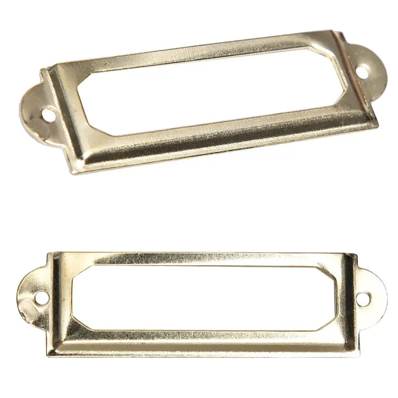 10 шт. латунная ручка &quotпод старину&quot 60*17 мм этикетка Потяните рамка имя