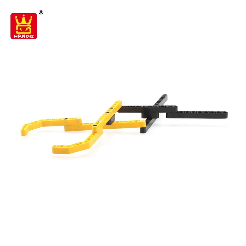 Ствол игрушка механическое снаряжение техника строительные блоки 4 в 1 гоночный