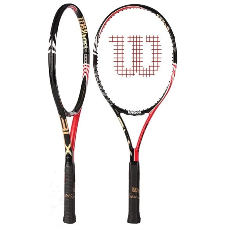 

Full Carbon Upgraded BLX Six-One 95 Tennis Racket European And American Version 332g Solid-feeling Game Racket