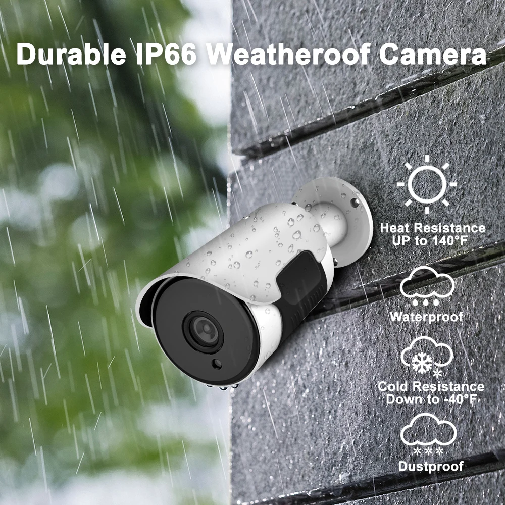 4CH Беспроводная CCTV система безопасности 1080P NVR комплект 4 шт. 2MP HDMI POE IP IR-CUT наружная