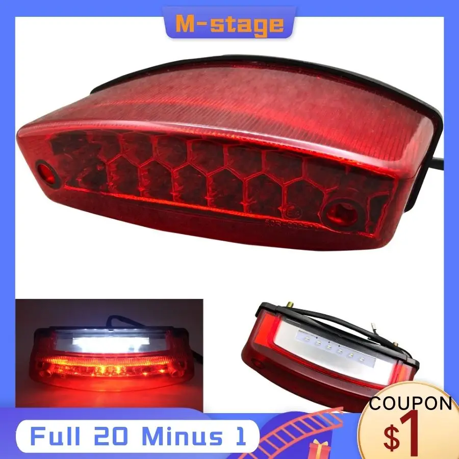 Стоп сигнал задний универсальный для мотоцикла 21 светодиод стоп квадроцикла Suzuki