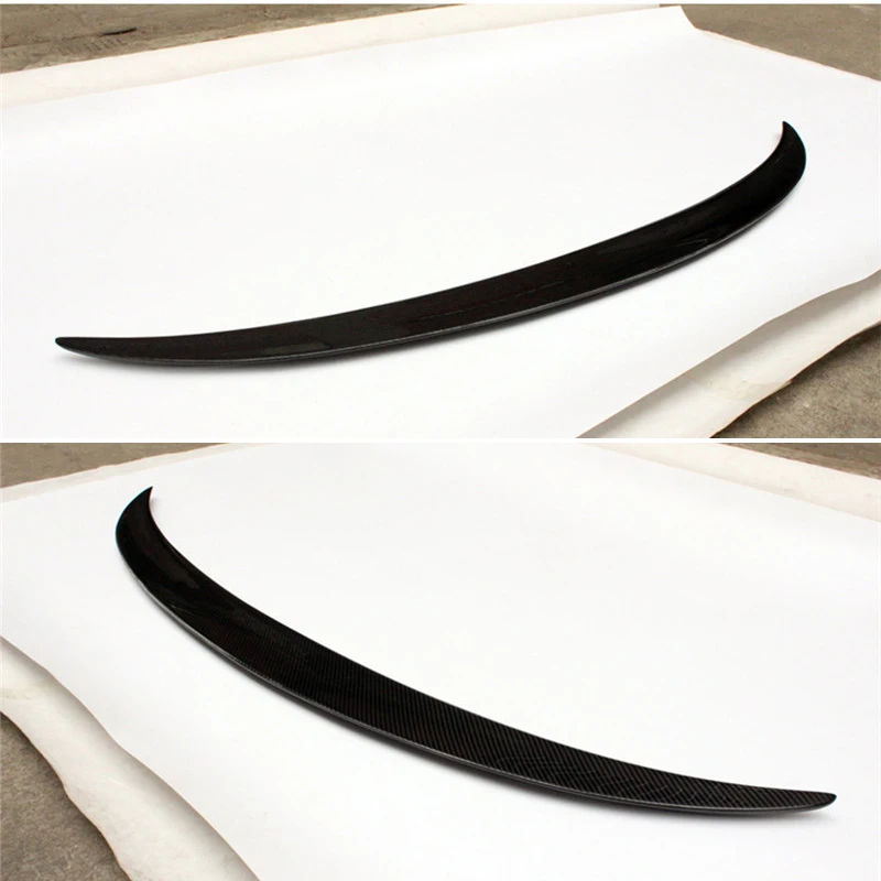 

Use For BMW X6 F16 Spoiler 2015--2019 Year Real Glossy Carbon Fiber Rear Wing Sport P Style Body Kit Accessories