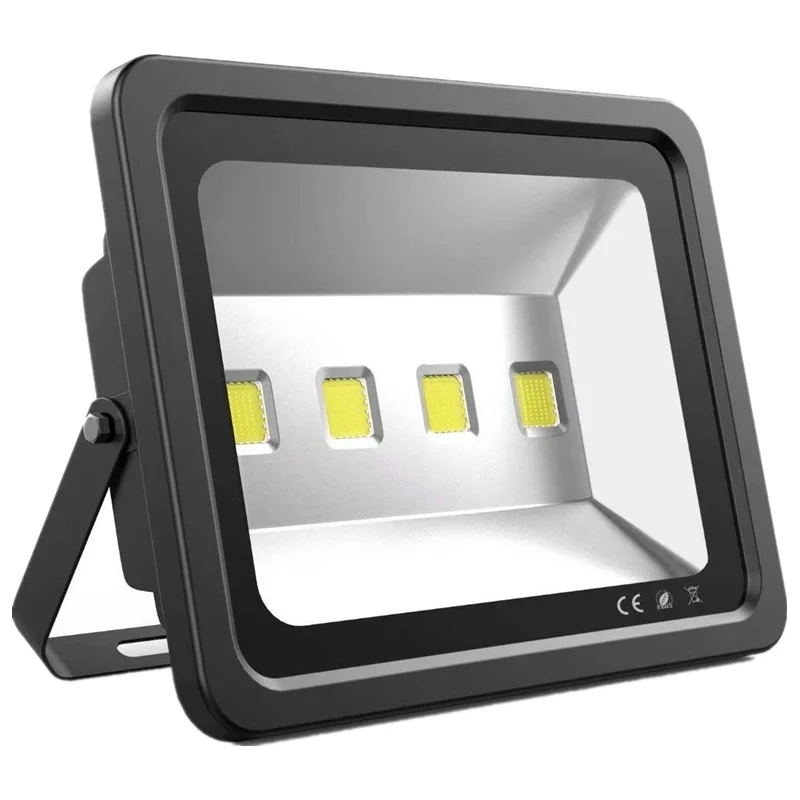 BLACK TONGDAYTECH AC85-265V Светодиодный прожектор светильник 200 Вт отражатель светодиодный прожектор светильник Водонепроницаемый IP65 светодиодный уличный светильник для улицы освещение для сада - Испускаемый цвет: BLACK
