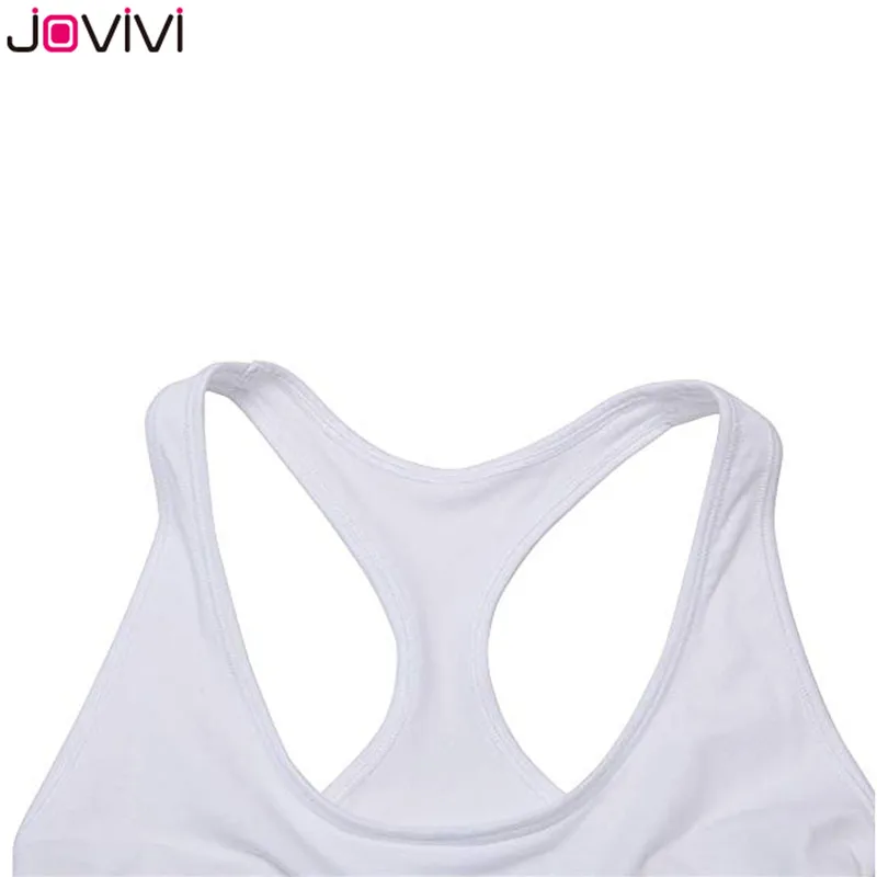Jovivi Популярный 1 шт. женский спортивный бюстгальтер без косточек удобный женский спортивный лифчик Пуловер черный/белый/серый/синий Wingslove