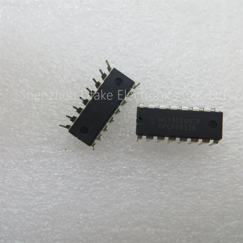

10pcs/lot MC14526BCP MC14526 DIP-16 Free shipping