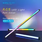 Светодиодный светильник nanlite Nanguang PavoTube II 15X30X RGB, полноцветный волшебный светильник, креативный ручной светильник