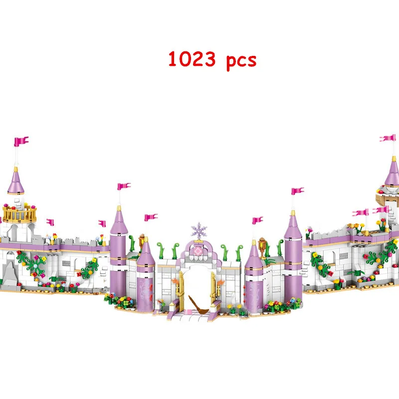 Лидер продаж набор строительных блоков для девочек принцесса вилла Виндзорский