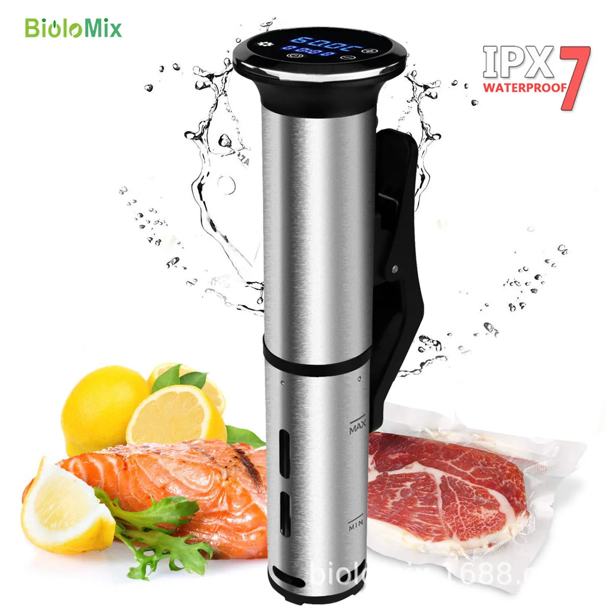 

Second generation waterproof low temperature slow cooker shufei machine steak machine cooking stick IPX 7 Sous Vide Cooker
