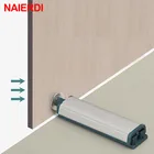 Дверной стопор NAIERDI из нержавеющей стали, 10 шт., стопор для шкафа, нажмите, чтобы открыть, Буфер Заслонки, мебельная фурнитура