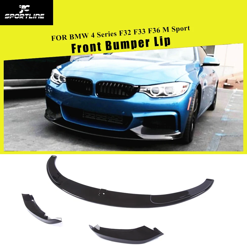 ABS / FRP автомобильные Передние Губы разветвители для BMW 4 серии F32 F33 F36 M Sport Coupe