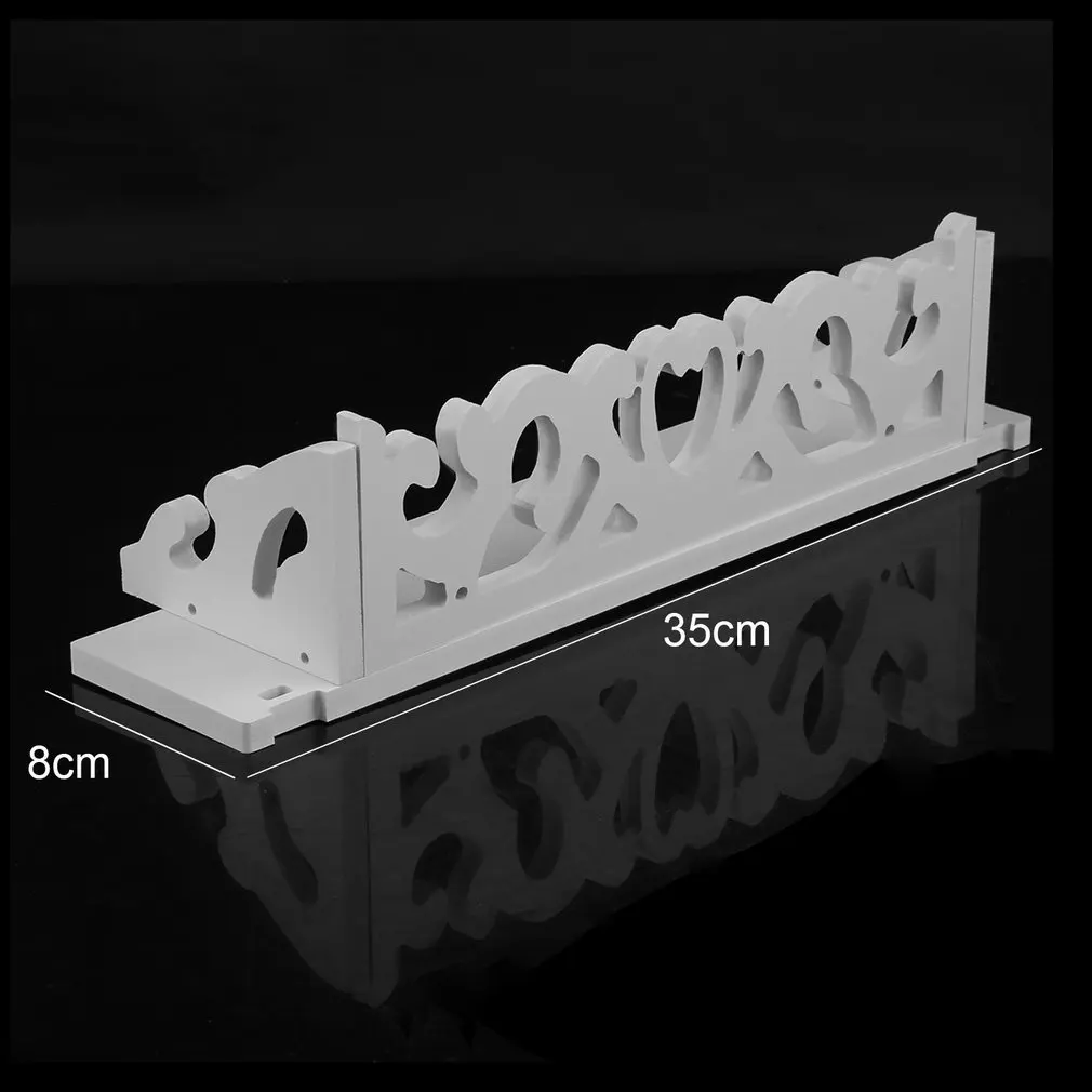 

OUTAD Decorative Wall Hanging Shelf Rack Ledge Bracket Shelves Rack Storage Holder BedroomDecoration Living Home Deco S/M/L