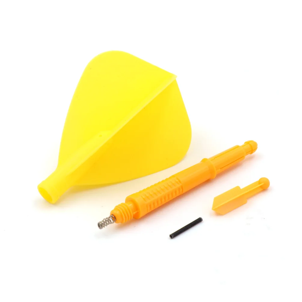 

CUESOUL AK6 Dart Shaft with AK4 Yellow Dart Flight Kite Shape-15mm/18.8mm/24.8mm /29.5mm/33.3mm