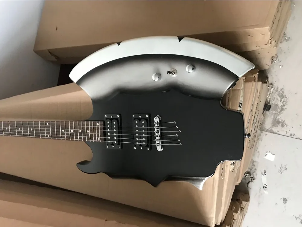 Custom shop стиль Cort GENE SIMMONS топор электрогитара с хромированной фурнитурой cort simmons топор гитара