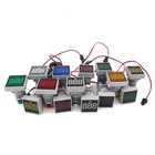 СВЕТОДИОДНЫЙ цифровой дисплей, вольтметр переменного тока, амперметр, напряжение, ампер, ток, частотомер Предупреждение ющий индикатор, светильник вой тестер, 10 шт.