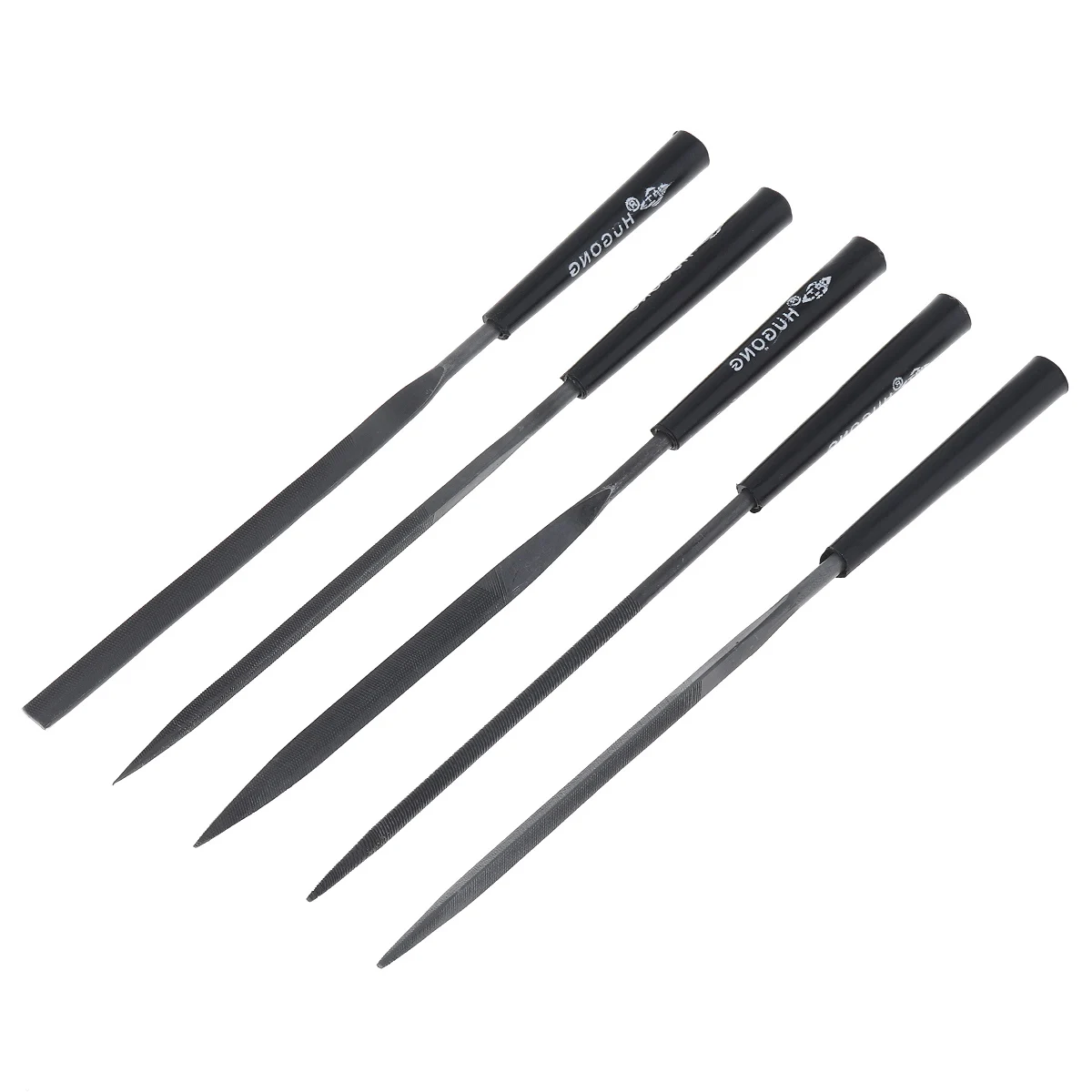 

5pcs 141mm-145mm Mini Metal Precision Needle Files M3x140 Woodworking Filing Rasp Tool Medium-toothed for Home DIY Polishing