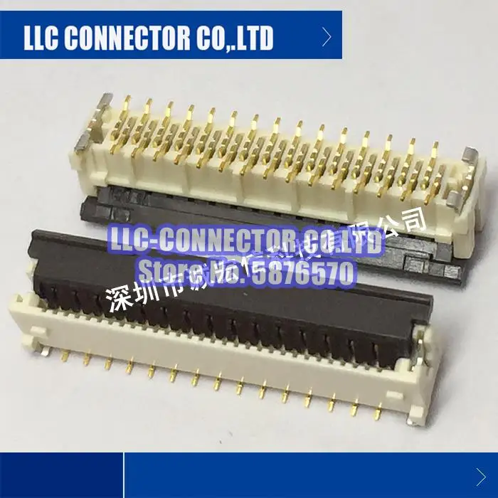 

10 pcs/lot 501951-3210 05019513210 legs width : 0.5mm 32PIN Connector 100% New and Original