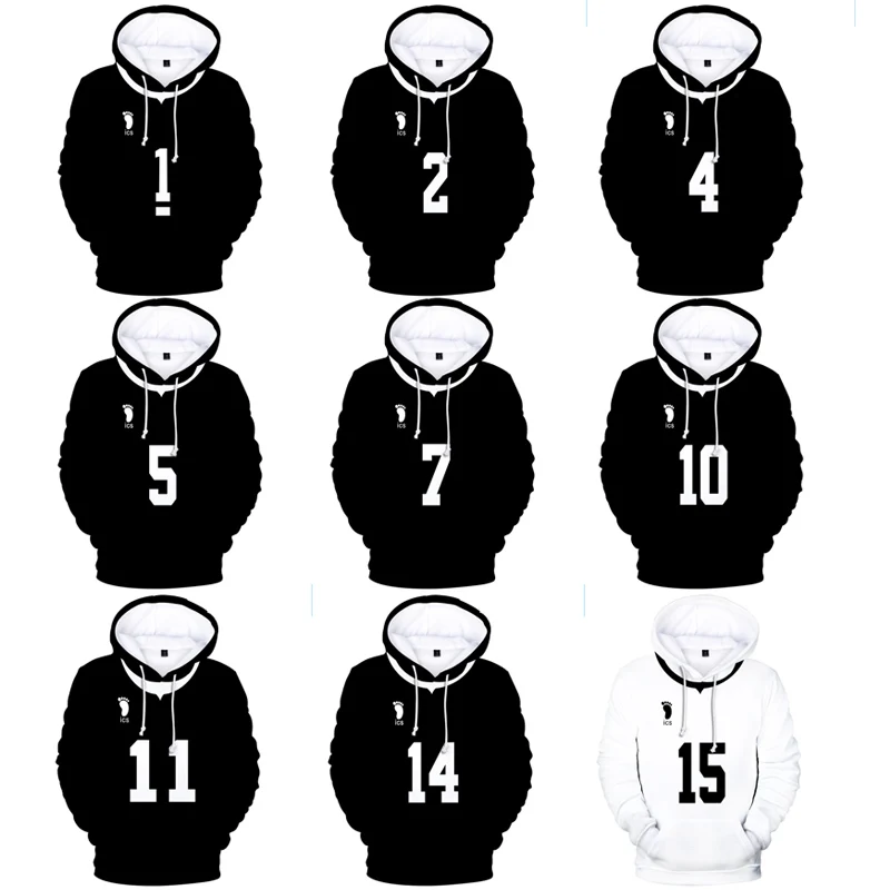 

Толстовка Haikyuu с капюшоном, японская Толстовка Akaashi Keiji Bokuto Koutarou, повседневная одежда для Волейбольного клуба Fukurodani