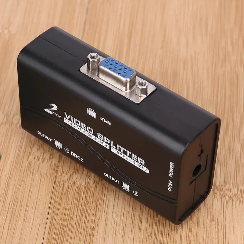 Разветвитель VGA ALLOYSEED 1 шт. от до 2 250 МГц HD разветвитель сигнала UHD усилитель для