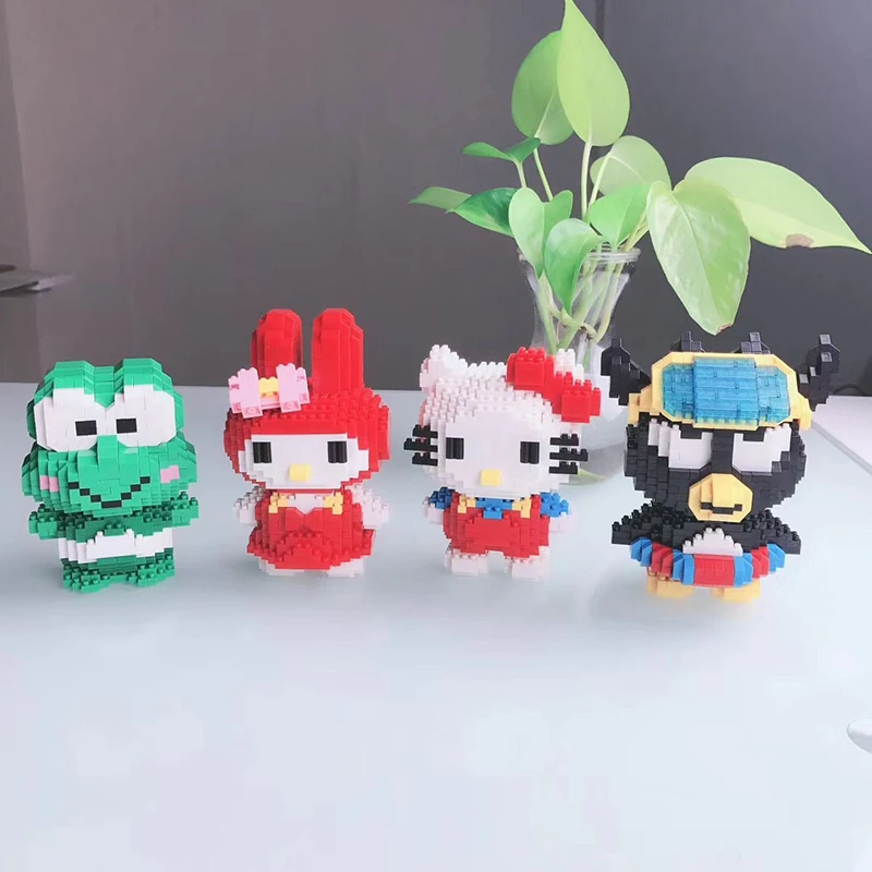 

Конструктор мультяшный котенок Пингвин мелкие частицы сборка конструктор Лягушка Кролик Сделай Сам Миниатюрный Мини Алмазный Блок детска...