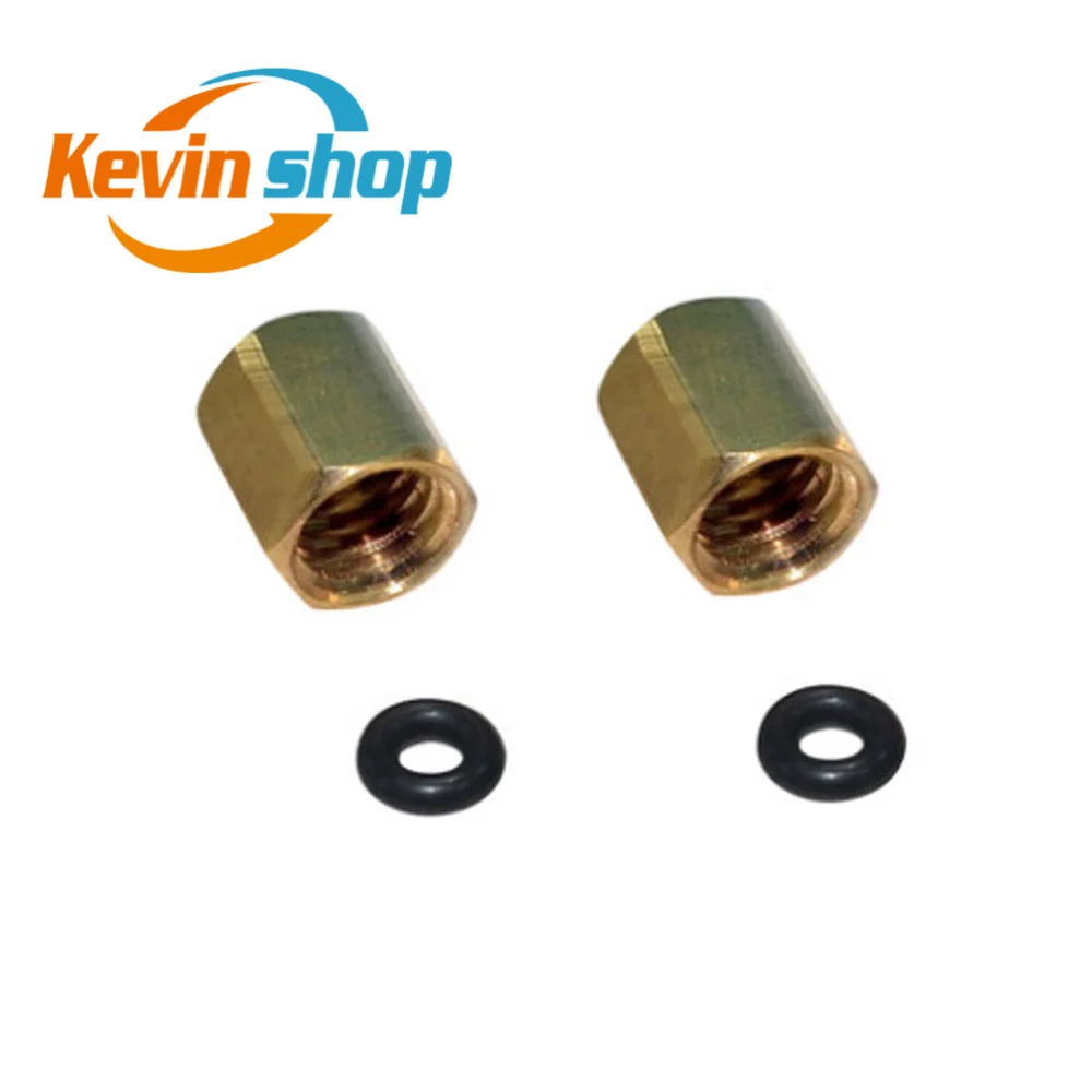 100 шт. медный винт с уплотнительным кольцом для маленькой чернильной трубки