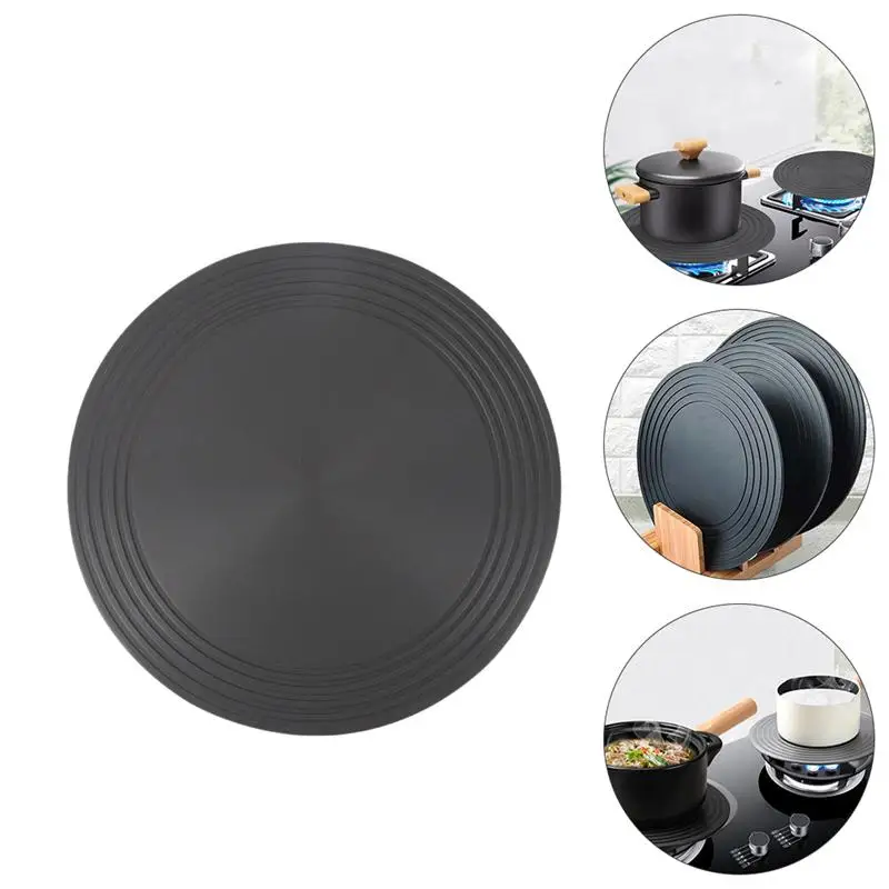 

Gas Cooker Heat Transfer Plate Energy-saving Heat Conduction Plate (Black)