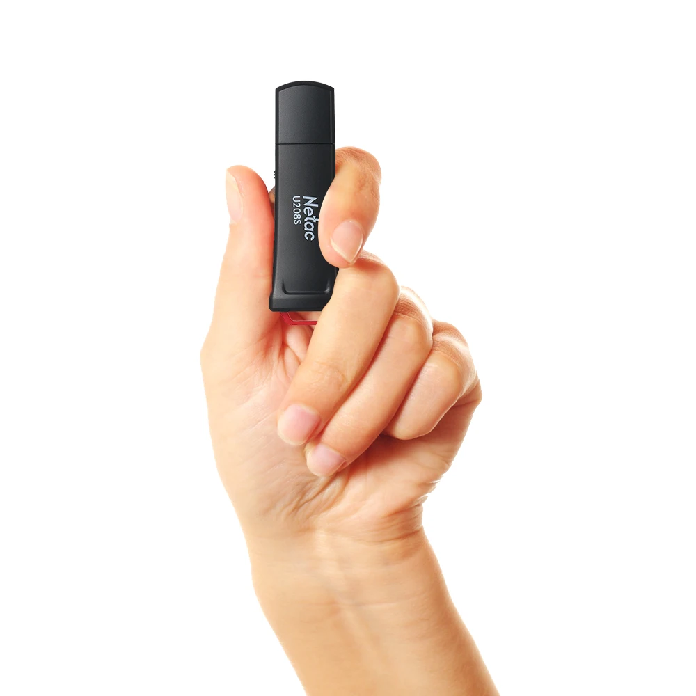 Флеш накопитель Netac USB2.0 32 ГБ 16 8 защита записи зашифрованный Флешка U208S флеш usb для