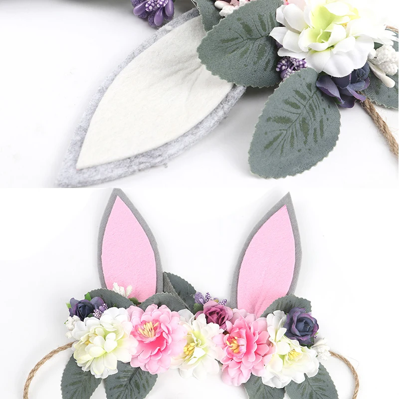 Новый венок с цветочной короной Детская повязка на голову гирлянда для волос