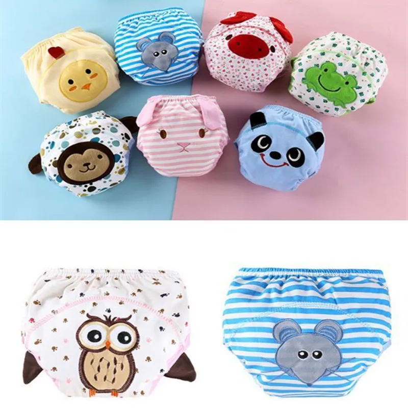 10 шт./лот детские подгузники моющееся нижнее белье тренировочные брюки 80/90/100|cloth