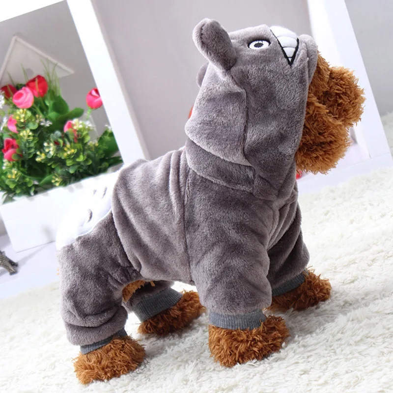 

Teddy small dog new clothing dog clothing pet clothing autumn winter dragon cat clothing