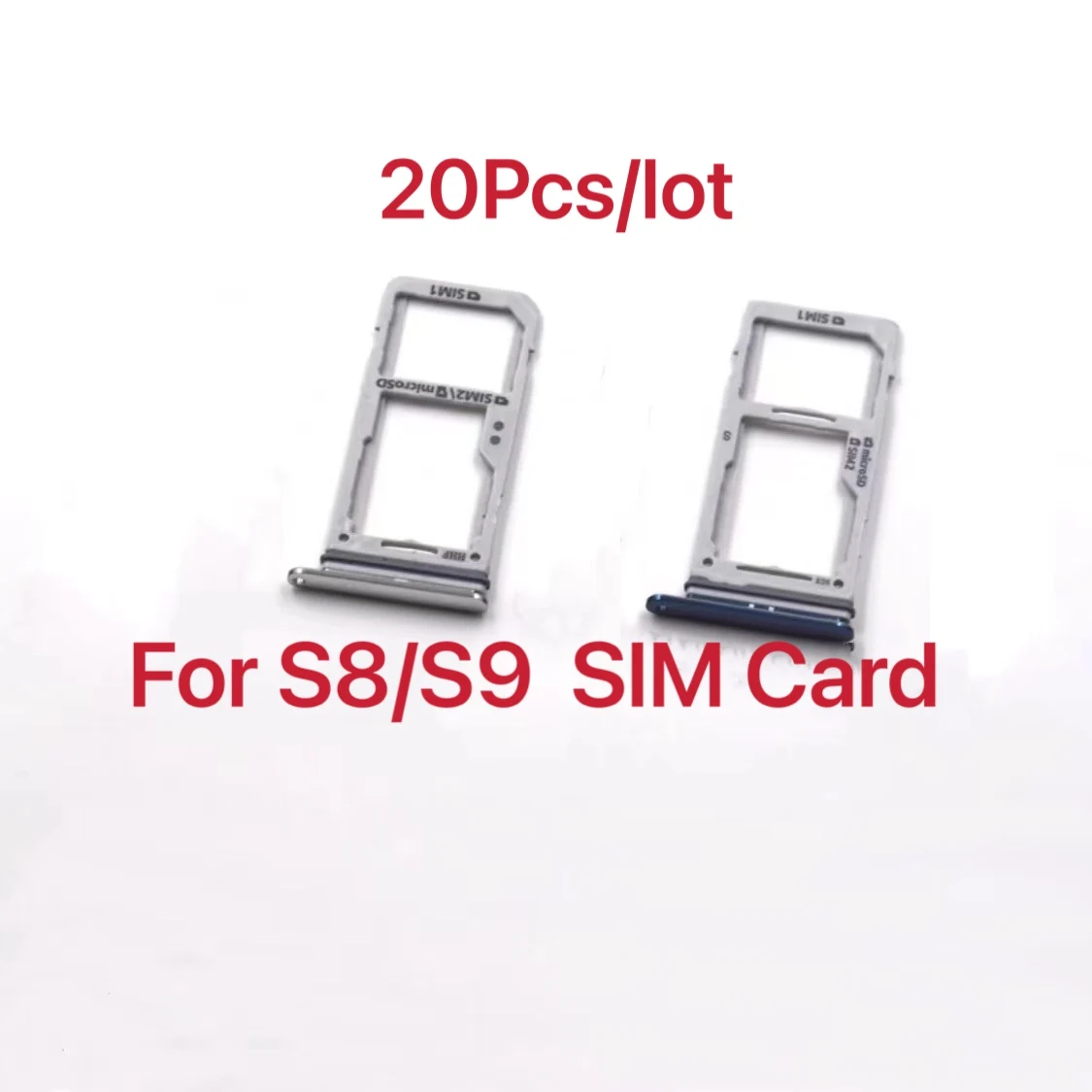 

20 шт., держатель для SIM-карты для SamSung Galaxy S8 S9 Plus