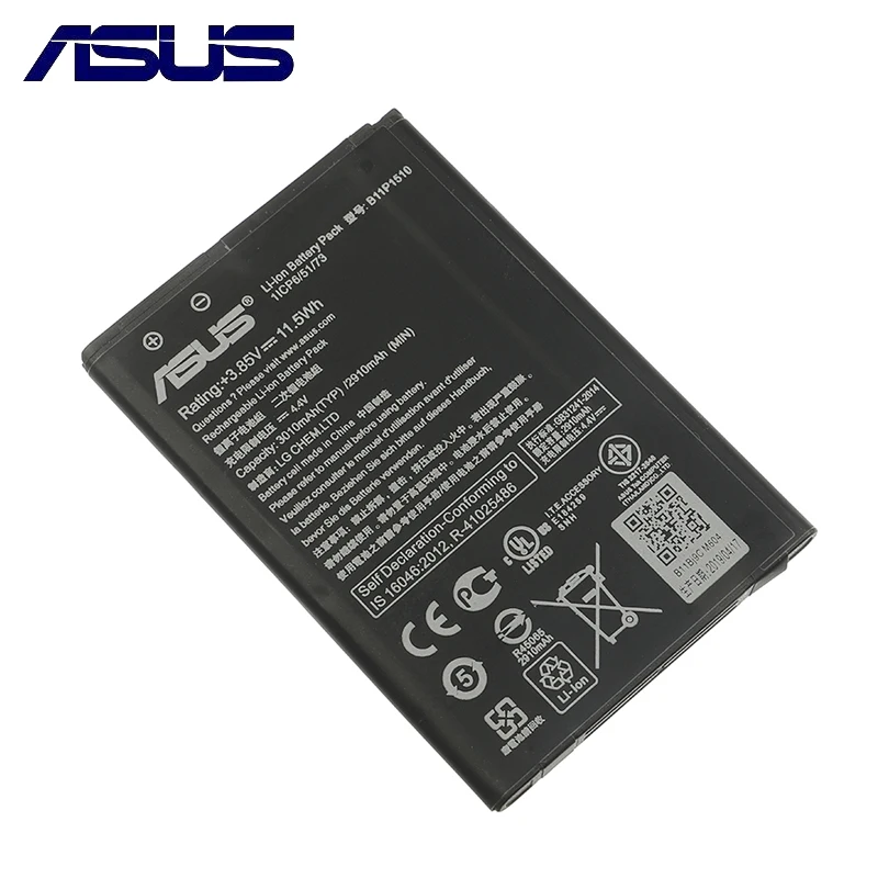 Оригинальный аккумулятор для телефона ASUS ZB551KL ZenFone Go tv X013DB 3010mAh B11P1510