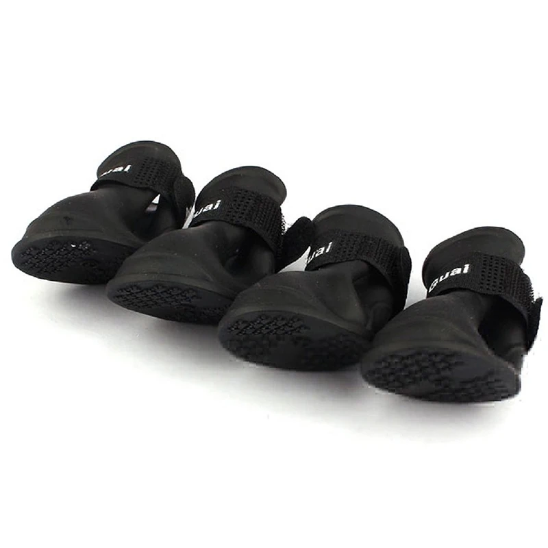 4 шт. непромокаемые сапоги для собак Водонепроницаемая Обувь Аксессуары среднего