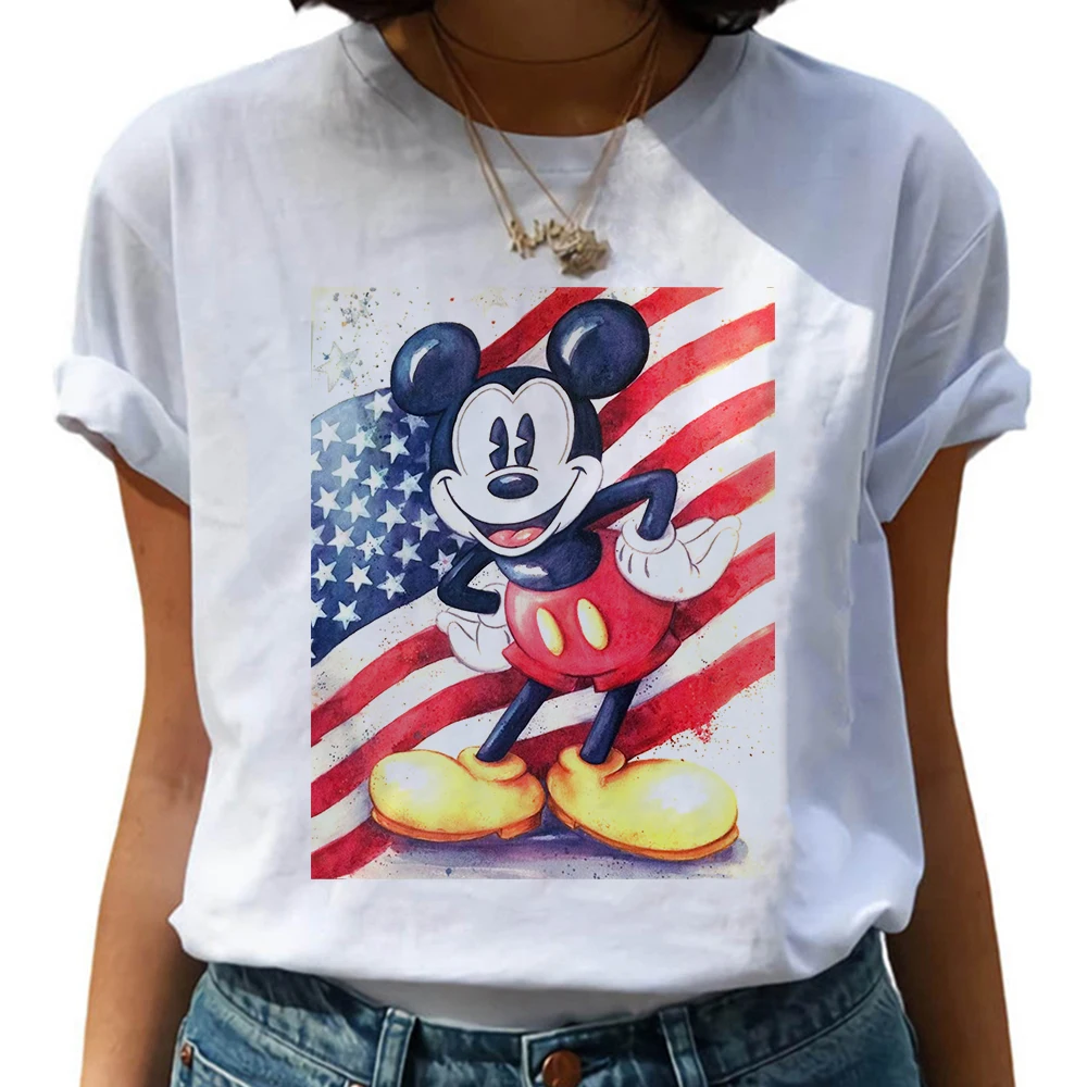 Disney модные милые с изображением Уточки Дейзи мультипликационным принтом в
