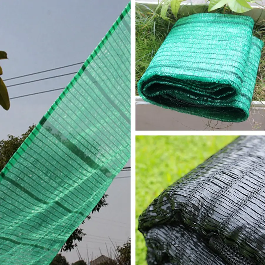 

Green Black HDPE+UV Sun Shade Net Garden Succulent Plants Protection Care Cover Bonsai Flower Sun Shelter Canopy Shade Nets