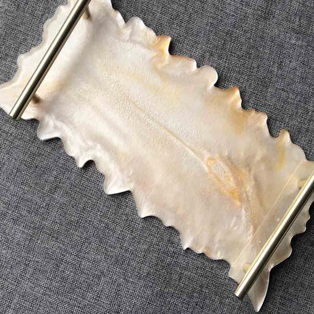 

Wave Rectangle Plate Resin Mold Fruit Disc Tea Tray UV Resin Mould Coaster Silicone Molds Art Craft Jewelry Display Tools